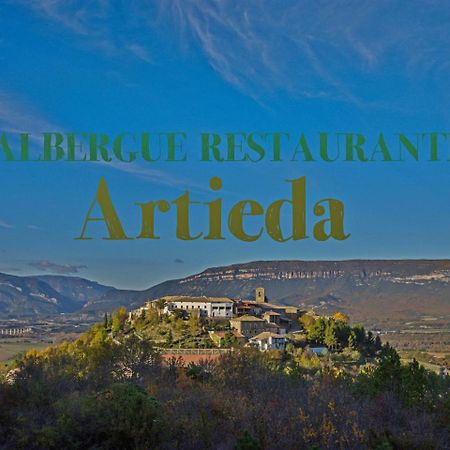 Albergue Restaurante De Artieda Exterior foto