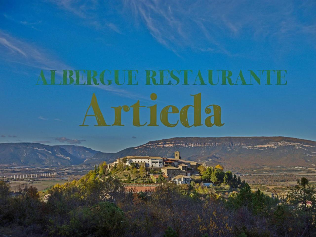 Albergue Restaurante De Artieda Exterior foto
